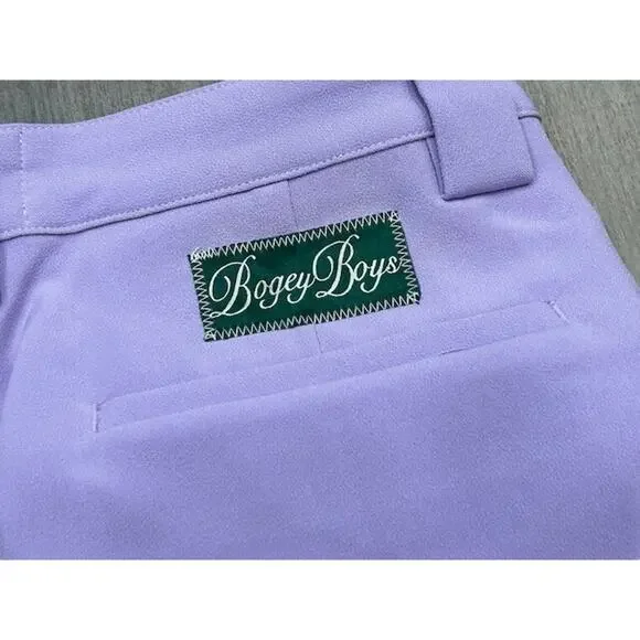 NWOT Bogey Boys‎ by Macklemore Men's The Best Pant Golf Light Purple Size 30